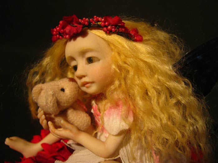 Mini Fairy Eloise and Teddy Bear